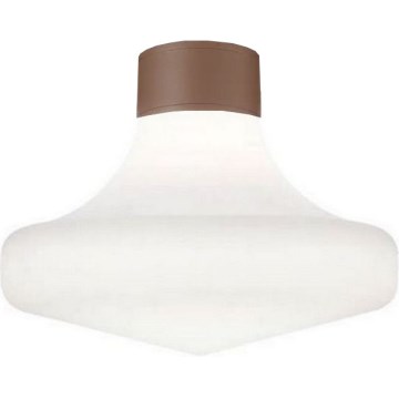 Ideal Lux - Εξωτερικό φωτιστικό οροφής CLIO 1xE27/42W/230V IP44 καφέ