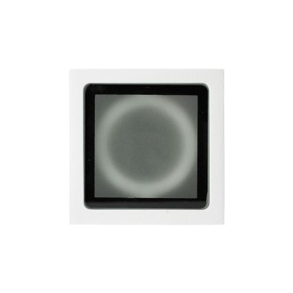 Ideal Lux - Εξωτερικό σποτ φωτιστικό TECHO 1xGU10/20W/230V 15x15 cm IP54 λευκό