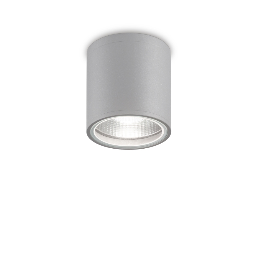 Ideal Lux - Εξωτερικό σποτ GUN 1xGU10/28W/230V Ø 11 cm IP55 γκρι