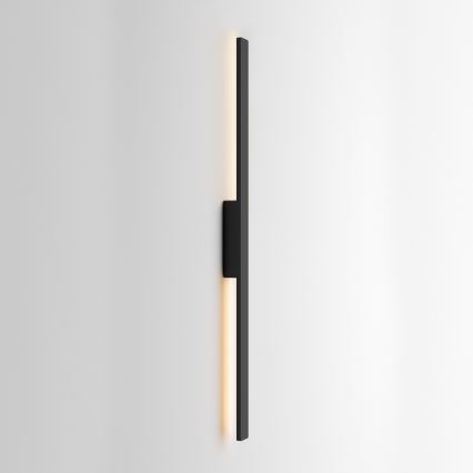 Ideal Lux - LED εξωτερικό επιτοίχιο φωτιστικό LINEA LED/23W/230V CRI 90 144 cm IP54 μαύρο