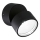 Ideal Lux - Εξωτερικό επιτοίχιο φωτιστικό LED OMEGA LED/7W/230V CRI 90 IP54 μαύρο