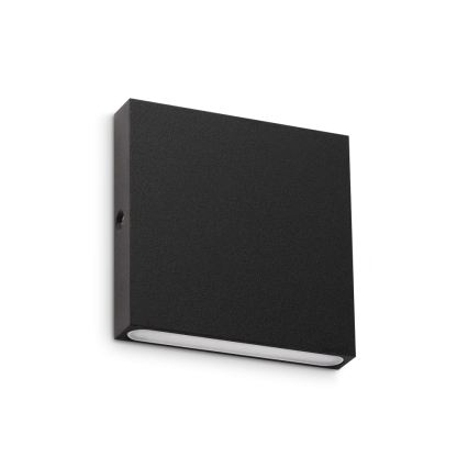 Ideal Lux - Εξωτερικό επιτοίχιο φωτιστικό LED POST-IT LED/3W/12V CRI 90 μαύρο
