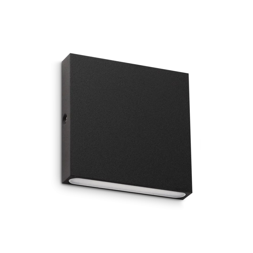Ideal Lux - Εξωτερικό επιτοίχιο φωτιστικό LED POST-IT LED/3W/12V CRI 90 μαύρο
