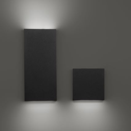 Ideal Lux - Εξωτερικό επιτοίχιο φωτιστικό LED POST-IT LED/3W/12V CRI 90 μαύρο