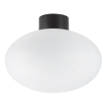 Ideal Lux - Εξωτερικό οροφής φωτιστικό CLIO 1xE27/42W/230V IP44 μαύρο