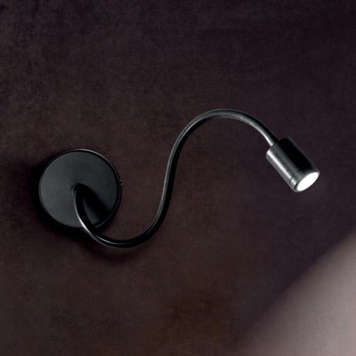 Ideal Lux - Ευέλικτο φωτιστικό LED FOCUS LED/4W/230V CRI 90 μαύρο