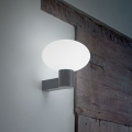 Ideal Lux - Εξωτερικό επιτοίχιο φωτιστικό CLIO 1xE27/42W/230V IP44 ανθρακί