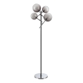Ideal Lux - Επιδαπέδια λάμπα LED EQUINOXE 4xG4/2W/230V γυαλιστερό χρώμιο/φιμέ