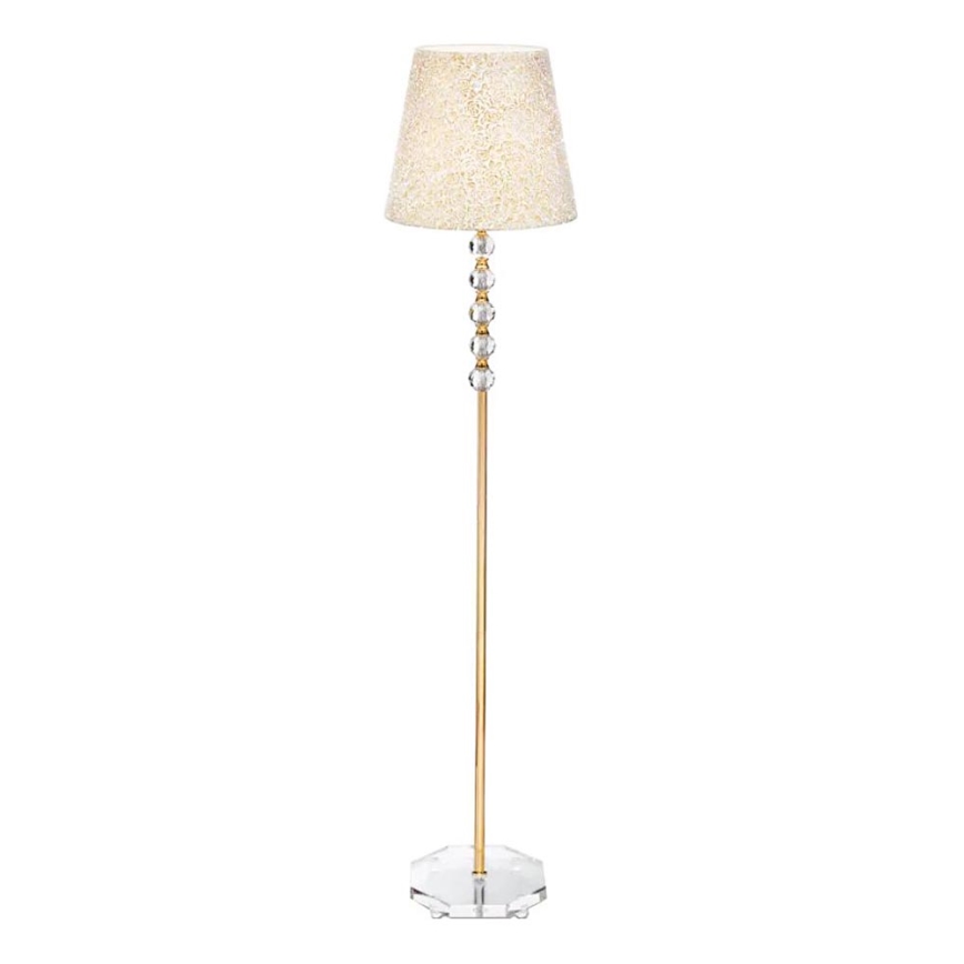 Ideal Lux - Επιδαπέδια κρυστάλλινη λάμπα QUEEN 1xE27/60W/230V χρυσό