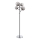 Ideal Lux - Επιδαπέδια λάμπα LED EQUINOXE 4xG4/2W/230V γυαλιστερό χρώμιο/φιμέ