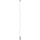 Ideal Lux - Επιδαπέδια λάμπα LED FILO LED/14W/230V 3000K CRI 90 λευκό