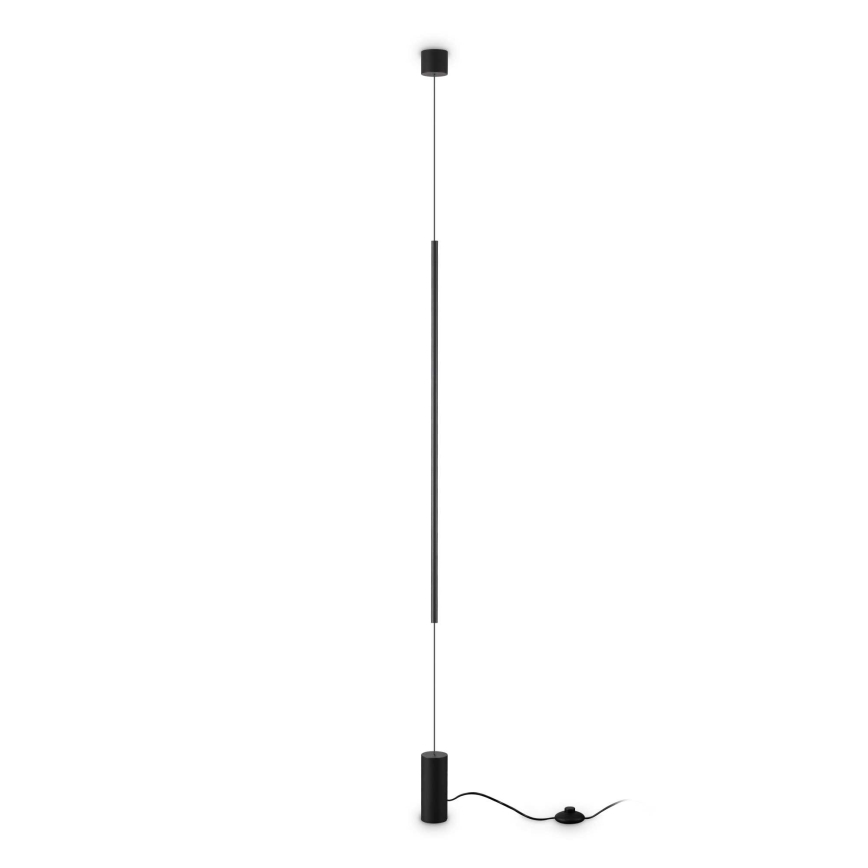 Ideal Lux - Επιδαπέδια λάμπα LED FILO LED/14W/230V 3000K CRI 90 μαύρο