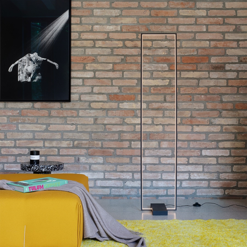 Ideal Lux - Επιδαπέδια λάμπα LED FRAME LED/30W/230V μαύρο