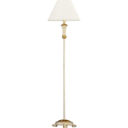 Ideal Lux - Επιδαπέδιο φωτιστικό FIRENZE 1xE14/40W/230V λευκό/χρυσό