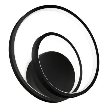 Ideal Lux - Επιτοίχιο φωτιστικό dimming LED OZ LED/28W/230V CRI 90 μαύρο