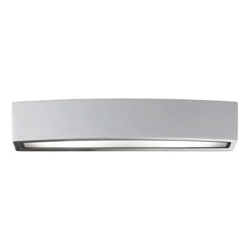 Ideal Lux - Επιτοίχιο φωτιστικό εξωτερικού χώρου ANDROMEDA 2xE27/60W/230V IP55 γκρι