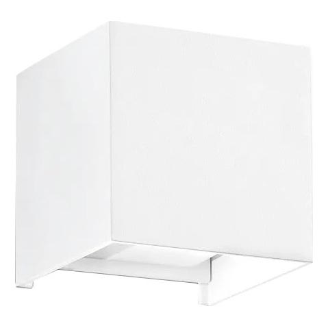 Ideal Lux - Επιτοίχιο φωτιστικό εξωτερικού χώρου LED ATOM LED/12W/230V CRI 90 IP54 λευκό
