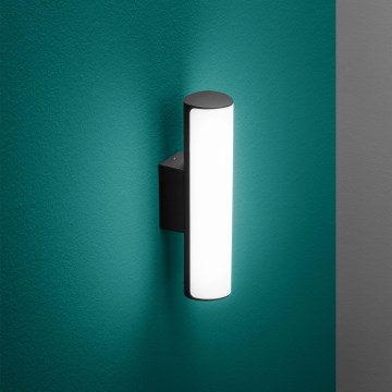 Ideal Lux - Επιτοίχιο φωτιστικό εξωτερικού χώρου LED ETERE LED/9,5W/230V 3000K CRI 90 IP44 μαύρο