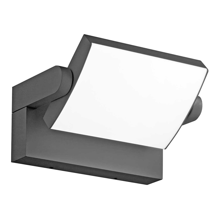 Ideal Lux - Επιτοίχιο φωτιστικό εξωτερικού χώρου LED SWIPE LED/21W/230V CRI 90 IP54 ανθρακί