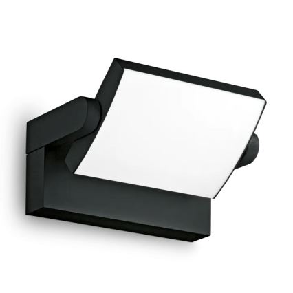 Ideal Lux - Επιτοίχιο φωτιστικό εξωτερικού χώρου LED SWIPE LED/21W/230V CRI 90 IP54 μαύρο