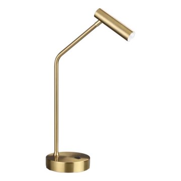 Ideal Lux - Επιτραπέζιο φωτιστικό LED EASY LED/3,5W/230V CRI 90 ορείχαλκος