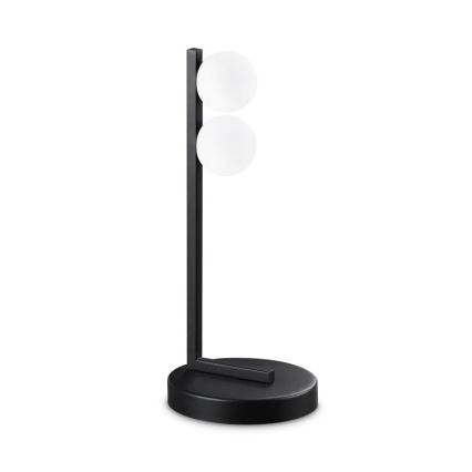 Ideal Lux - Επιτραπέζιο φωτιστικό LED PING PONG 2xLED/3W/230V CRI 90 μαύρο