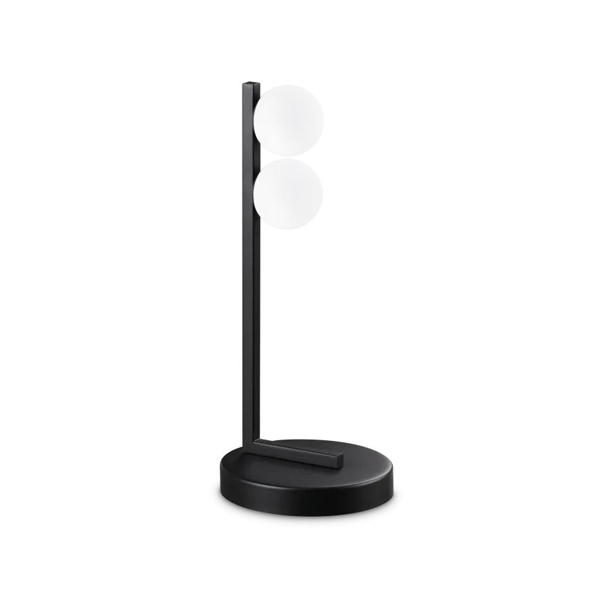 Ideal Lux - Επιτραπέζιο φωτιστικό LED PING PONG 2xLED/3W/230V CRI 90 μαύρο