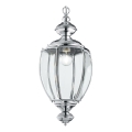 Ideal Lux - Κρεμαστό φωτιστικό οροφής 1xE27/60W/230V γυαλιστερό χρώμιο