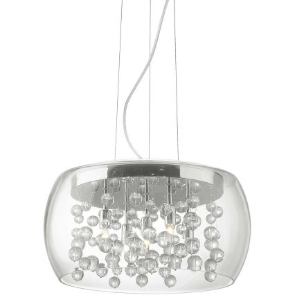 Ideal Lux - eal Lux - Κρεμαστό φωτιστικό οροφής  AUDI 5xG9/40W/230V διαφανής