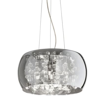 Ideal Lux - Κρεμαστό φωτιστικό οροφής AUDI 5xG9/40W/230V φιμέ