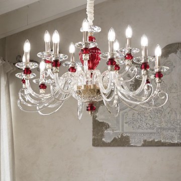 Ideal Lux - Κρεμαστό φωτιστικό οροφής BARONET 15xE14/40W/230V