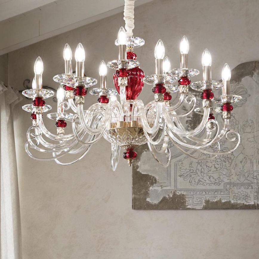 Ideal Lux - Κρεμαστό φωτιστικό οροφής BARONET 15xE14/40W/230V