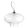 Ideal Lux - Κρεμαστό φωτιστικό οροφής BISTRO 1xE27/60W/230V διάμετρος 40 cm διαφανές