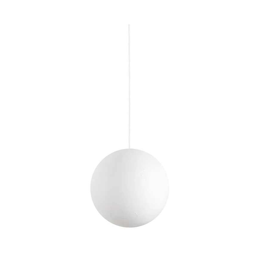 Ideal Lux - Κρεμαστό φωτιστικό οροφής CARTA 1xE27/25W/230V διάμετρος 30 cm λευκό