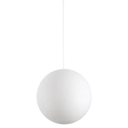 Ideal Lux - Κρεμαστό φωτιστικό οροφής CARTA 1xE27/25W/230V διάμετρος 40 cm λευκό
