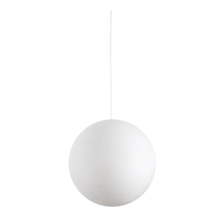 Ideal Lux - Κρεμαστό φωτιστικό οροφής CARTA 1xE27/25W/230V διάμετρος 40 cm λευκό