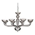 Ideal Lux - Κρεμαστό φωτιστικό οροφής CASANOVA 8xE14/40W/230V διάμετρος 88 cm γκρι