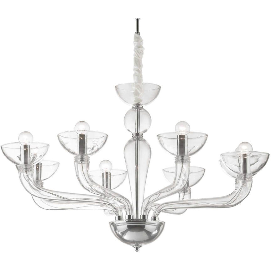 Ideal Lux – Κρεμαστό φωτιστικό οροφής CASANOVA 8×E14/40W/230V