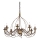 Ideal Lux - Κρεμαστό φωτιστικό οροφής CORTE 8xE14/40W/230V διάμετρος 80 cm χαλκός