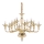 Ideal Lux - Κρεμαστό φωτιστικό οροφής DANIELI 12xE14/40W/230V διάμετρος 94 cm ορείχαλκος