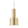 Ideal Lux - Κρεμαστό φωτιστικό οροφής HOLLY 1xE27/60W/230V διάμετρος 12 cm ορείχαλκος