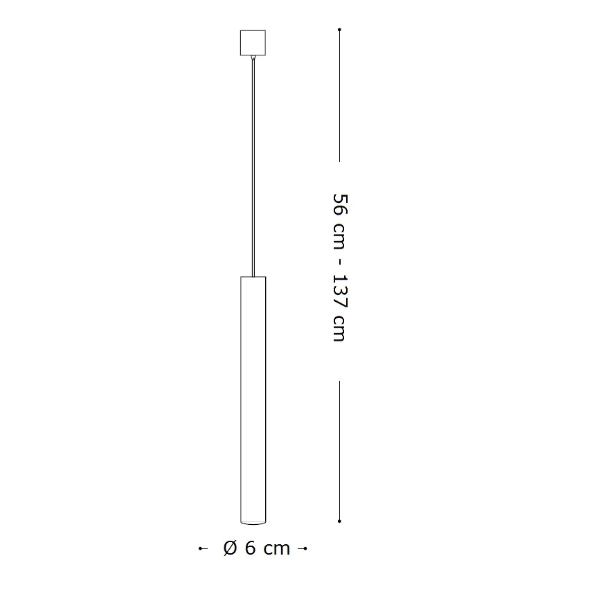 Ideal Lux -  Κρεμαστό φωτιστικό οροφής LED 1xGU10/7W/230V CRI 90