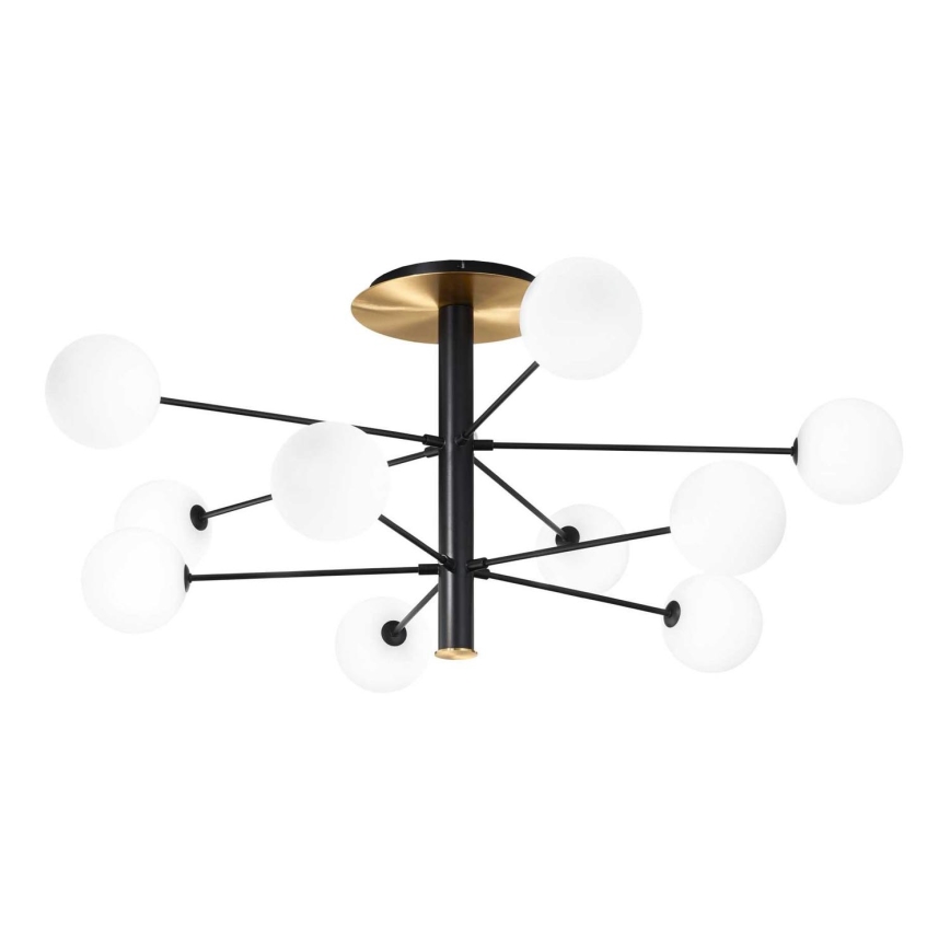 Ideal Lux - Κρεμαστό φωτιστικό οροφής LED COSMOPOLITAN 10xG9/3W/230V διάμετρος 124 cm μαύρο