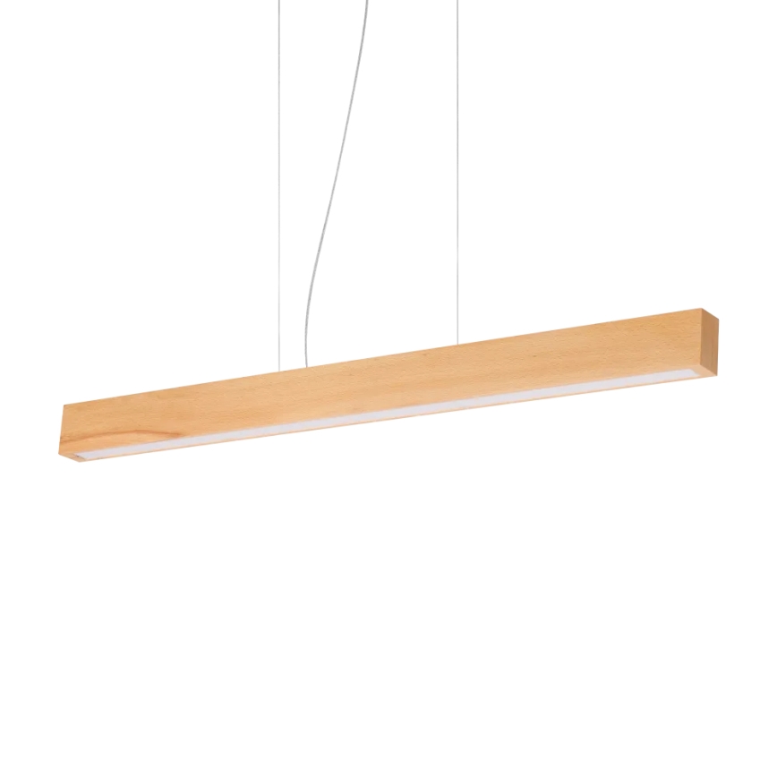 Ideal Lux -  Κρεμαστό φωτιστικό οροφής LED CRAFT LED/32W/230V CRI 90 οξιά