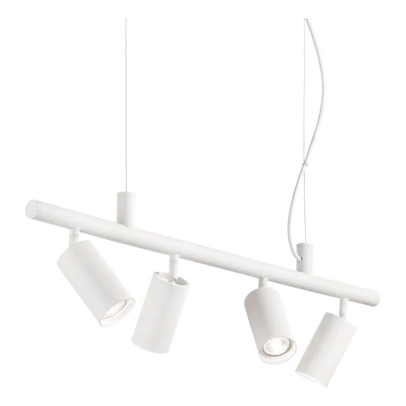 Ideal Lux -  Κρεμαστό φωτιστικό οροφής LED DYNAMITE 4xGU10/7W/230V CRI 90 λευκό