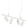 Ideal Lux -  Κρεμαστό φωτιστικό οροφής LED DYNAMITE 4xGU10/7W/230V CRI 90 λευκό