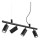 Ideal Lux -  Κρεμαστό φωτιστικό οροφής LED DYNAMITE 4xGU10/7W/230V CRI 90 μαύρο