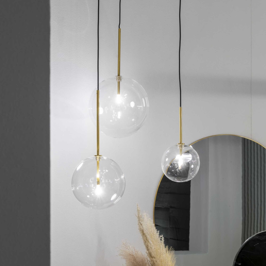 Ideal Lux -  Κρεμαστό φωτιστικό οροφής LED EQUINOXE 1xG4/2W/230V χρυσό
