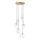 Ideal Lux -  Κρεμαστό φωτιστικό οροφής LED EQUINOXE 6xG4/2W/230V χρυσό