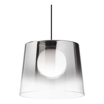 Ideal Lux -  Κρεμαστό φωτιστικό οροφής LED FADE 1xG9/3W/230V διάμετρος 27,3 cm γκρι/φιμέ